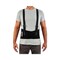 Ergodyne ProFlex 2000SF High-Performance Spandex Back Support Brace, 4X-Large, 52in to 58in Waist, Black 11288 - alternate 8